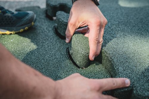 Puzzle Mat 3D®  esésvédő gumilap