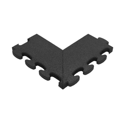 Puzzle Mat 3D®  esésvédő gumilap negatív sarokelem, egyenes, pár