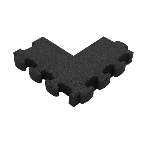 Puzzle Mat 3D®  esésvédő gumilap negatív sarokelem, egyenes, pár