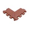 Puzzle Mat 3D®  esésvédő gumilap negatív sarokelem, egyenes, pár