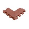 Puzzle Mat 3D®  esésvédő gumilap negatív sarokelem, egyenes, pár