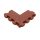 Puzzle Mat 3D®  esésvédő gumilap negatív sarokelem, egyenes, pár