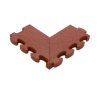 Puzzle Mat 3D®  esésvédő gumilap negatív sarokelem, egyenes, pár