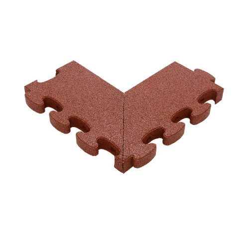 Puzzle Mat 3D®  esésvédő gumilap negatív sarokelem, egyenes, pár
