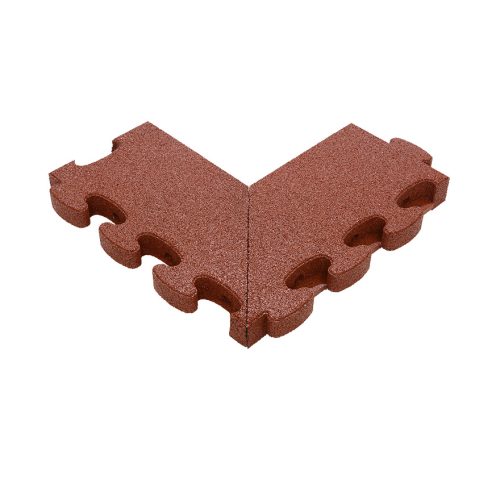 Puzzle Mat 3D®  esésvédő gumilap negatív sarokelem, egyenes, pár
