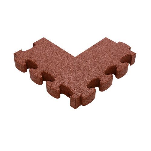 Puzzle Mat 3D®  esésvédő gumilap negatív sarokelem, egyenes, pár