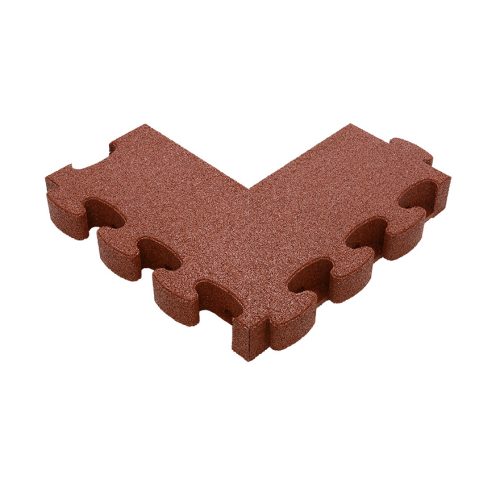 Puzzle Mat 3D®  esésvédő gumilap negatív sarokelem, egyenes, pár
