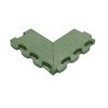 Puzzle Mat 3D®  esésvédő gumilap negatív sarokelem, egyenes, pár