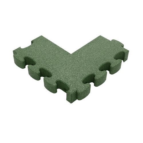 Puzzle Mat 3D®  esésvédő gumilap negatív sarokelem, egyenes, pár