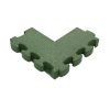 Puzzle Mat 3D®  esésvédő gumilap negatív sarokelem, egyenes, pár