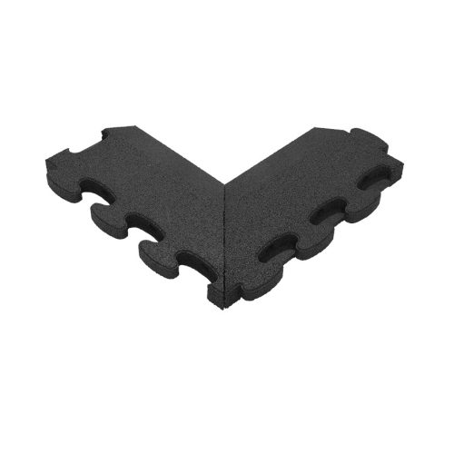 Puzzle Mat 3D®  esésvédő gumilap negatív sarokelem, lecsapott, pár