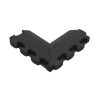Puzzle Mat 3D®  esésvédő gumilap negatív sarokelem, lecsapott, pár