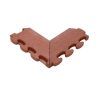Puzzle Mat 3D®  esésvédő gumilap negatív sarokelem, lecsapott, pár