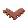 Puzzle Mat 3D®  esésvédő gumilap negatív sarokelem, lecsapott, pár