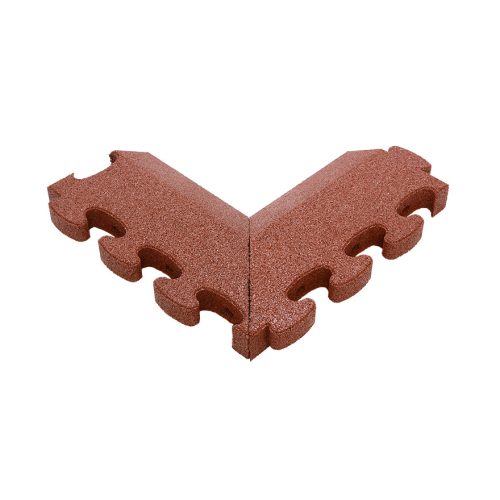 Puzzle Mat 3D®  esésvédő gumilap negatív sarokelem, lecsapott, pár