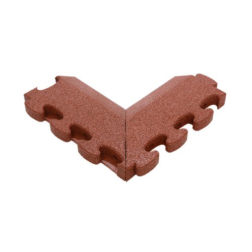 Puzzle Mat 3D®  esésvédő gumilap negatív sarokelem, lecsapott, pár