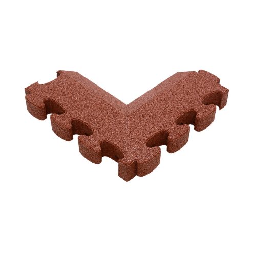 Puzzle Mat 3D®  esésvédő gumilap negatív sarokelem, lecsapott, pár