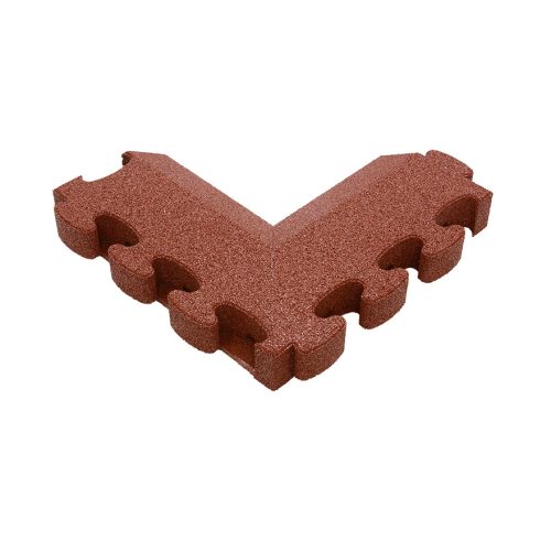 Puzzle Mat 3D®  esésvédő gumilap negatív sarokelem, lecsapott, pár