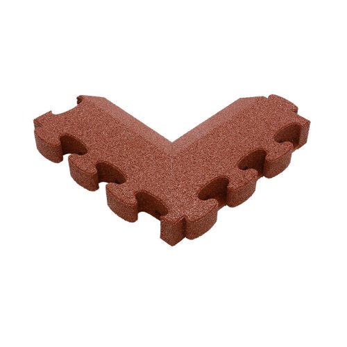 Puzzle Mat 3D®  esésvédő gumilap negatív sarokelem, lecsapott, pár