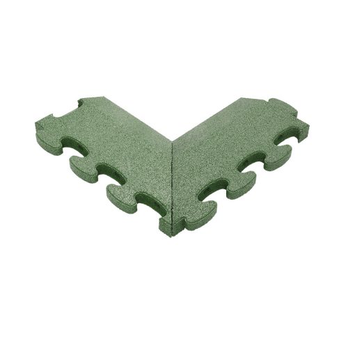 Puzzle Mat 3D®  esésvédő gumilap negatív sarokelem, lecsapott, pár