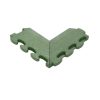 Puzzle Mat 3D®  esésvédő gumilap negatív sarokelem, lecsapott, pár