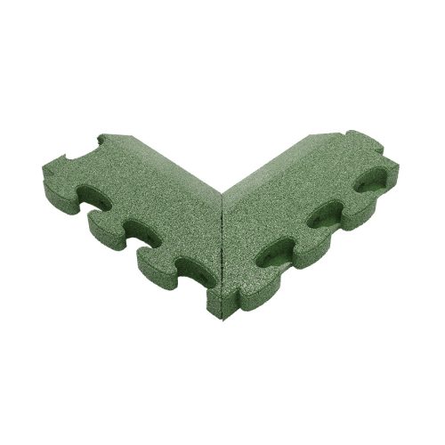Puzzle Mat 3D®  esésvédő gumilap negatív sarokelem, lecsapott, pár