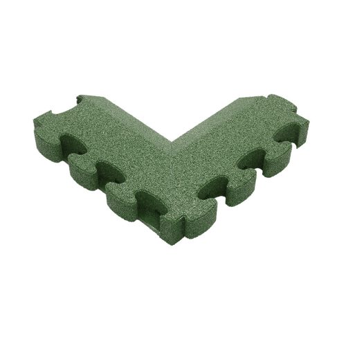 Puzzle Mat 3D®  esésvédő gumilap negatív sarokelem, lecsapott, pár