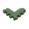 Puzzle Mat 3D®  esésvédő gumilap negatív sarokelem, lecsapott, pár