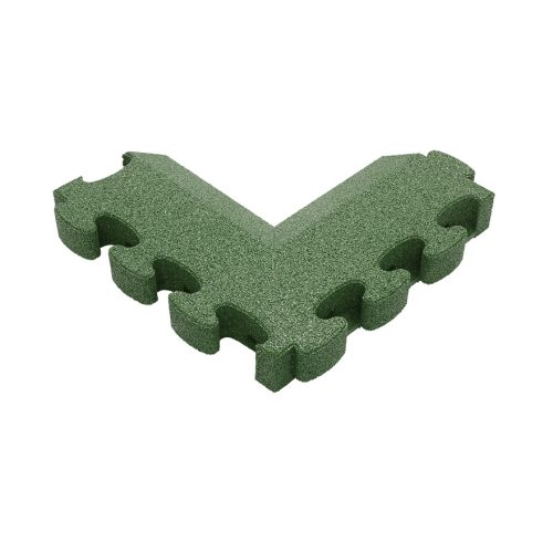 Puzzle Mat 3D®  esésvédő gumilap negatív sarokelem, lecsapott, pár